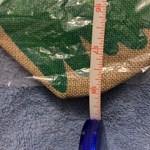 NWT Burlap Green Frog Flag - Picture 3 of 4